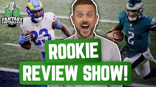 Fantasy Football 2021 - 2020 Rookie Review Show + Mike’s Pump and Dump - Ep. #1028
