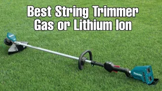 BEST STRING TRIMMER ON MARKET!!.Makita 18v X2 36v Brushless 3-Speed String Trimmer Review