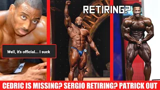 Sergio Oliva Jr Retiring After Comments About Shaun? + Where is Cedric? + Patrick Moore Out Til 2023