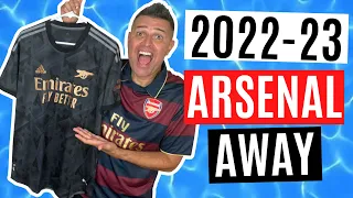 🔥 BLACK AND GOLD GUNNERS  🔥  Adidas Arsenal 2022-23 HEAT.RDY Away Jersey - Review + Unboxing