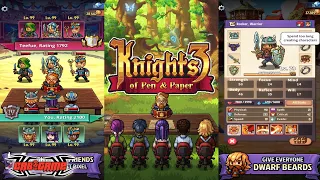 Knights Of Pen And Paper 3 Game - Android Apk Gameplay