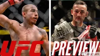 Max Holloway vs. Jose Aldo 2 UFC 218 Preview