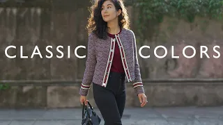 How To Wear Burgundy - Classic Color Combinations That Always Look Chic