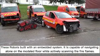 Can a fire fighting robot replace firefighters.