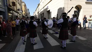 The Green Hills of Tyrol, When the Battle's Over - Paris and District Pipe Band