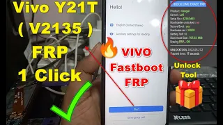 Vivo Y21T ( V2135 ) Erase FRP And Factory Reset With UnlockTool 1 Click ✅
