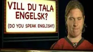 Nicklas Backstrom - Swedish Language Class 1