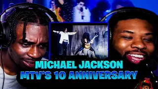 BabantheKidd FIRST TIME reacting to Michael Jackson - MTV's 10th Anniversary (1991) Remastered!!