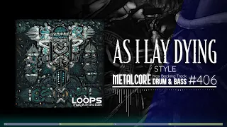 Metalcore Backing Track / Drum And Bass / As I Lay Dying Style / 175 bpm Jam in D Minor