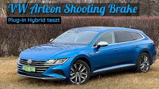 VW Arteon Shooting Brake 1.4 TSI eHybrid teszt | A szépségért fizetni kell?