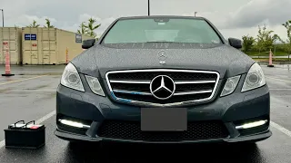 2013 MERCEDES BENZ E350 | easy battery H7 replacement | W212 All about carz | cars