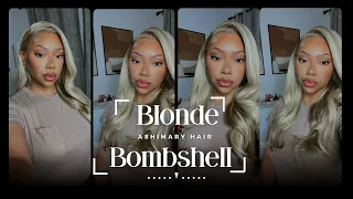 Blonde Bombshell Wig Install  | Ashimary Hair