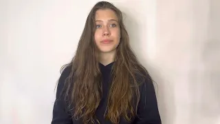 Самопробы на роль Маша, Спицына Виктория 16 лет
