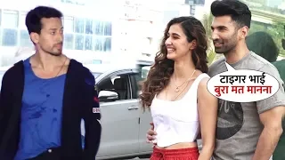 Aditya Roy Flirting-Fun with Disha Patani In front of Tiger shroff at Malang Promotion | Lotus Park