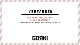 "Verfassen" | Buchvorstellung mit Elske Rosenfeld