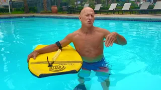 How to kick with swimfins on while bodyboarding with eBodyboarding.com's Jay Reale