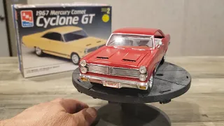 67 mercury Comet model car Novice Builder