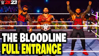 WWE 2K23 THE BLOODLINE FULL ENTRANCE