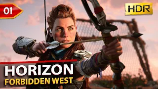 Horizon Forbidden West: PS5 HDR Gameplay Walkthrough - Part 1. Full Game [No Commentary]