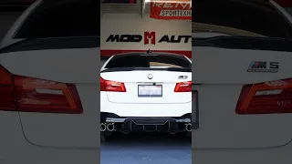 EISENMANN VS AKRAPOVIC EXHAUST F90 M5 COMPETITION! #carculture #carexhaust