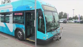 FAX bus driver 'attacked' with coins by aggressive woman, police say