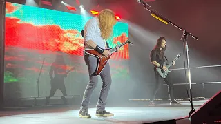 MEGADETH *TEEMU’s FIRST PERFORMANCE* Live “HANGAR 18” *Front Row View* @Revel Abq, NM