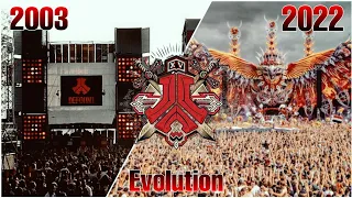 Defqon.1 Evolution Anthem of 2003 - 2022