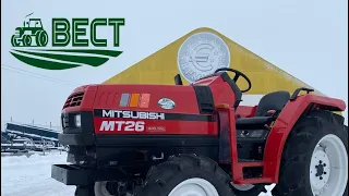 Японець MITSUBISHI MT26 з фрезою, а він точно б.у.??