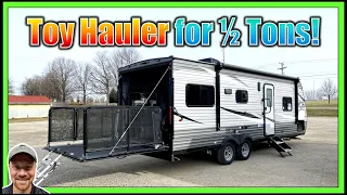 [NEW MODEL!!] 2021 Jay Flight 236TH Half Ton Toy Hauler Travel Trailer