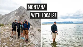 Hiking the Rocky Mountain Front in Montana + our first time fly fishing!