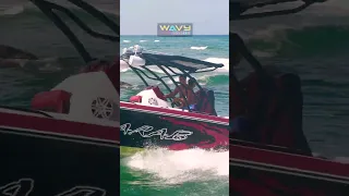 Wife goes crazy after big stuffing at Haulover Inlet! | Wavy Boats