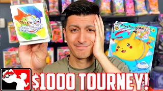 I NEVER EXPECTED THIS! A PAINFUL $1000 Pokemon Card Tournament!