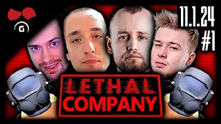 Minecraft 😈 Lethal Company | 1/3 | 11.1.2024 | @TheAgraelus @FlyGunCZ @Herdyn @HaiseT