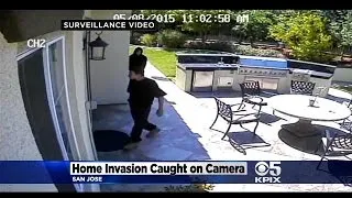 Caught On Camera: San Jose Family Scare Off Home Invasion Robbers