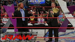 Triple H & Vince McMahon Segment on Chris Jericho's Highlight Reel RAW Dec 06,2004