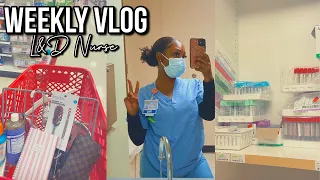 WEEK IN THE LIFE OF A LABOR AND DELIVERY NURSE | I DID MY FIRST C-SECTION ALONE + TARGET HAUL