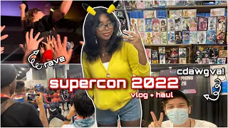 ANIME CONVENTION VLOG (Supercon 2022) + HAUL