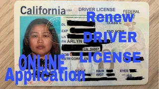 #Renewal #DRIVER’S LICENSE in Santa Clara California/#Online Application PART1