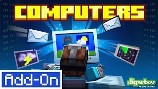Computers | Minecraft Marketplace Addon | ALL Recipes & Computers