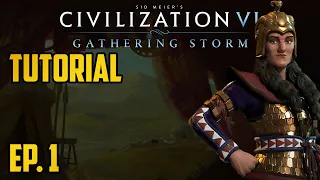 Ep. 1 - Civ 6 Tutorial for completely new players - Scythia