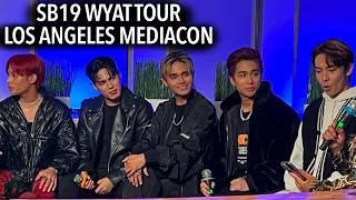 SB19 Full WYAT Tour LA Presscon | Members Answer Moment They Want To Relive Together | Arambulo Live