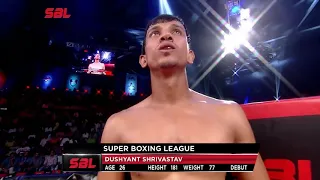 Super Boxing League | Jitender Nandal vs Dushyant Shrivastav | SBL