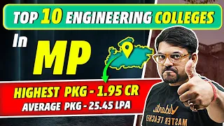 Top 10 Engineering Colleges in MP | Complete Details | Admissions | Placements @VedantuMath