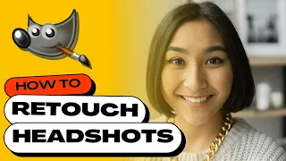 How to Touch Up a Headshot in GIMP (Remove Blemishes, Smoothen, etc.)