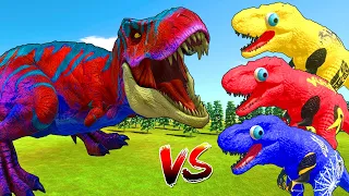 VELOCIRAPTOR EVOLUTION of GODZILLA x KONG vs DINOSAUR ELEPHANTOSAURUS, MRex |JURASSIC PART ADVENTURE