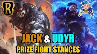 PRIZE FIGHT STANCES! Jack/Udyr  - Legends of Runeterra