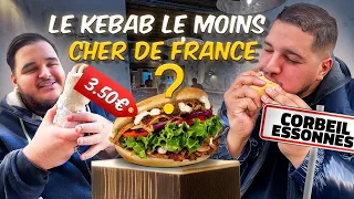 LE KEBAB LE MOINS CHER DE FRANCE 🇫🇷 à CORBEIL-ESSONNES