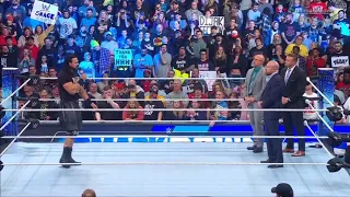 Drew McIntyre confronts Triple H - WWE SmackDown 2/8/2024