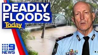 Queensland flood crisis claims life of 73-year-old ute driver | 9 News Australia