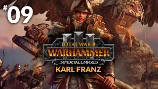 THE DEAD RISE | Karl Franz Immortal Empires Campaign | Total War: Warhammer 3 - The Empire